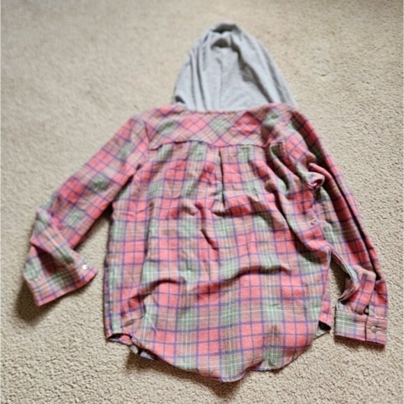 Bke Youth Flannel Buttonup L - Picture 5 of 5